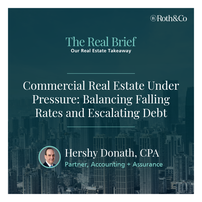 Commercial Real Estate Under Pressure: Balancing Falling Rates and Escalating Debt