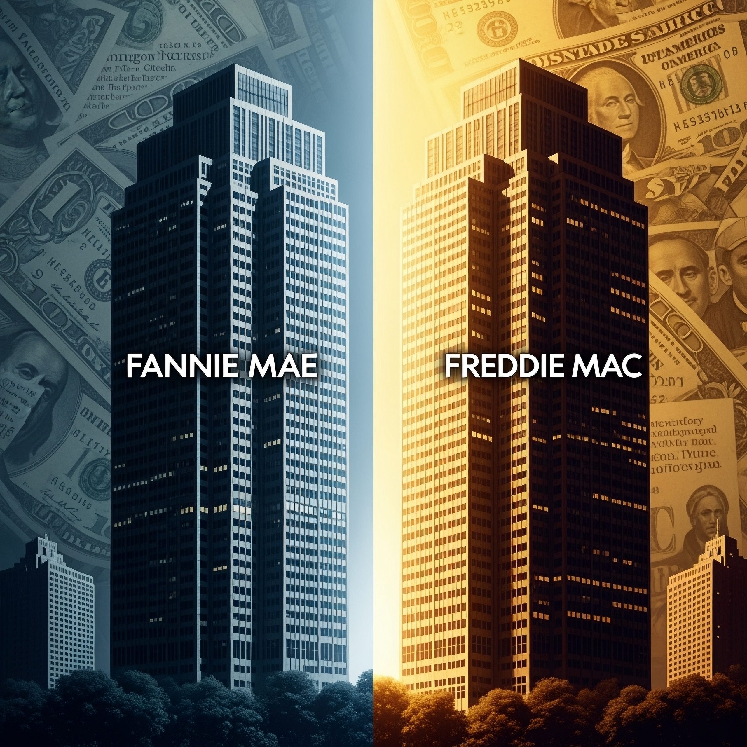 A,graphic,with,two,towering,skyscrapers,labeled,fannie,mae,and