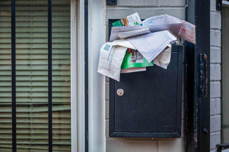 Washington,,Dc,,Usa, ,3,August,2022:,Stuffed,Black,Mailbox